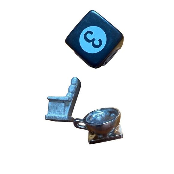 Friends Scene It replacement pieces and die BarcaLounger chair coffee cup B7 - Picture 3 of 4